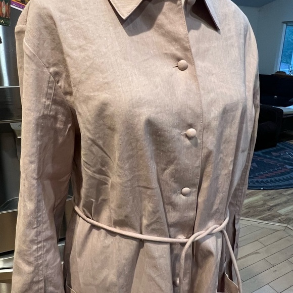 Theory Patch Pocket Shirt Jacket with Belt - Picture 3 of 6